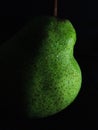 one pakham pear, fresh green