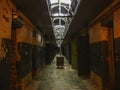 Corridor in a prison located in ushuaia patagonia argentina