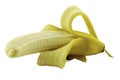 Banana isolated on white background Royalty Free Stock Photo