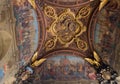 Interior of the Louvre Museum in Paris, France Royalty Free Stock Photo