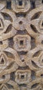 One of the pillar motifs in the grand mosque. Royalty Free Stock Photo