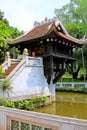 One Pillar Pagoda, Hanoi Vietnam Royalty Free Stock Photo