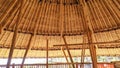 One of the places to eat in Bali that still uses bamboo and thatch roofs