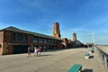 Getaway new york city jacob riis park beach queens Royalty Free Stock Photo