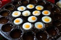 Quail Egg Pancake / Quail Egg Mortar