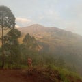 One of the portraits of the beauty of mount arjuno