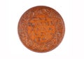 One quarter anna coin