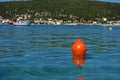 One red buoy Royalty Free Stock Photo