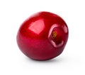 One red cherry Royalty Free Stock Photo