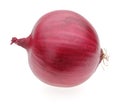 One red onion bulb Royalty Free Stock Photo