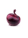 One Red onion. Royalty Free Stock Photo