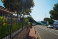 One of the residential street Lloret de mar