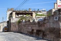 One of the residential streets of Uchisar, Cappadocia, Turkey