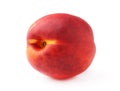 One ripe peach Royalty Free Stock Photo