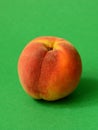 One ripe peach Royalty Free Stock Photo