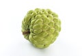 One ripe sugar Apple custard apple fruit