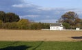 One Room School House on a Sunny Day Royalty Free Stock Photo