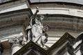 Sculpture of St. Eucharist Church in Lviv, Ukrain Royalty Free Stock Photo