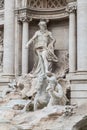 Trevi Fountain in Rome Royalty Free Stock Photo
