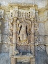 One of the sculptures from the Khajuraho temples Royalty Free Stock Photo