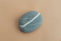 One sea stone of a round form. Royalty Free Stock Photo