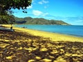 One of the secluded sandy beaches on Magnetic Island