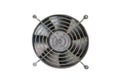 One server blocks with large fans, isolated on a white background Royalty Free Stock Photo