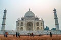 One of the seven wonders of the world - Taj Mahal, Agra , India. Royalty Free Stock Photo