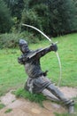 Carved Wooden Sculpture of Battle of Hastings Soldier