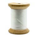One sewing spool with thread Royalty Free Stock Photo