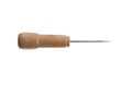 One sewing tool - sharp awl Royalty Free Stock Photo