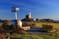 Fort Rodd Hill National Historic Site, Victoria, Direction Signs at Fisgard Lighthouse, Vancouver Island, British Columbia Royalty Free Stock Photo