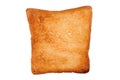 One slice of toast bread Royalty Free Stock Photo