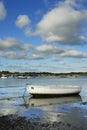 One Small Boat, Padstow Harbour, UK. Royalty Free Stock Photo