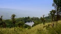 One small pond on mountain. Royalty Free Stock Photo