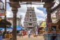 Hindu Gopuram in Srirangam - Tamil Nadu - India