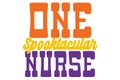 One spooktacular nurse Retro Design File Digital Download