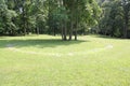 One of the Stone Circle at Fort Ancient State Memorial