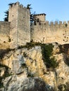 Great San Marino`s ancient stone fort