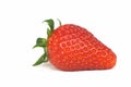 One Strawberry on Side Royalty Free Stock Photo
