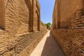 One of streets city of the dead, memorial complex Chor-Bakr in Bukhara, Uzbekistan.