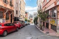 one of the streets of istanbul. Turkey