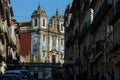 One of the streets in old downtown. Porto. Royalty Free Stock Photo