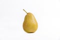 One sweet pear isolated on a white background
