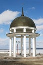 One of the symbols of the city of Petrozavodsk `Rotunda`,is popular among the townspeople