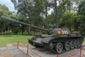 T54 tank that smashed through the gates of the Independence Palace, Saigon on 30 April 1975, ending the Vietnam War