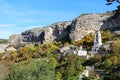 One of the temples in the Bakhchisaray Cave Monastery