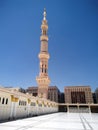 One of ten Minarets of masjid an Nabawi in Medina