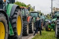 One thousand tractors roll for farmer protest