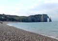 One of the three arches at Etretat Cliffs in France